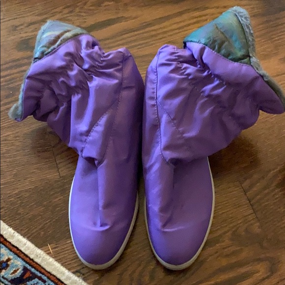 Comfortex Shoes - Purple Snow/Rain Boots